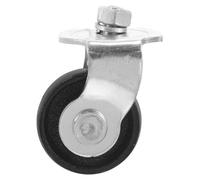 SOESFOUFU Roulette Robuste en Acier pour Cric Hydraulique Horizontal, Roue Avant Pivotante Usinage de Précision, Accessoire Automobile pour Garage et Manutention