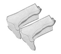 SOESFOUFU Sacs à Bottes Transparents en PVC avec Fermeture éclair, Lot de 2, Grande capacité, pour Bottines et Chaussures, Rangement Anti-poussière pour déménagement et Voyage