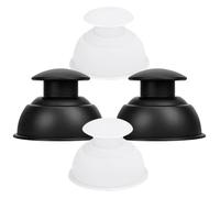 SOESFOUFU Set de 4 Ventouses de Massage en Silicone pour Thérapie Corporelle, Kit de Cupping Relaxant, Stimule la Circulation et Soulage la Fatigue