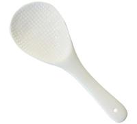 SOESFOUFU Spatule à riz en céramique blanche, taille moyenne, usage quotidien, accessoires pratiques pour cuiseur à riz et maison