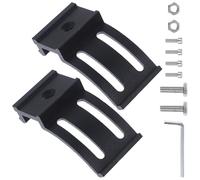 SOESFOUFU Support Coulissant en Alliage D'aluminium pour Phare de Voiture Led, Base Stable et Ajustable, pour Montage Barre Lumineuse Offroad, Couleur Noir