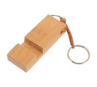 SOESFOUFU Support de Téléphone Portable Corde Légère Porte-clés en Bois Mini Structure Stable, Facile à Transporter Un Paquet pour Bureau et Maison