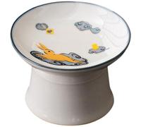 SOESFOUFU Support Décoratif en Céramique pour Couvercle de Théière Blanc, Porte-couvercle Élégant pour Protéger la Table à Thé Chez Soi, Table de Thé