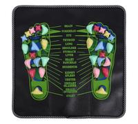SOESFOUFU Tapis de Massage des Pieds en Pvc Conception Précise des Points D'acupression, Simule Techniques de Massage, pour Voiture et Activités en Plein Air