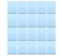 SOESFOUFU Tapis de Table Manucure Jetable Imperméable en Papier Pulpe de Bois Bleu 125 Pièces pour Usage Domestique et Manucure Personnelle