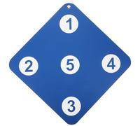 SOESFOUFU Target de Formation D'escrime en Caoutchouc, Outil D'entraînement Polyvalent pour Pratique Intérieure Surface Lisse et Design Portable, et Fleuret