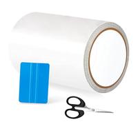 SOETDERT Kit Reparation Piscine, Rustine Piscine en TPU Auto-Adhésifs, 10x150cm Reparation Liner Piscine, Ruban Réparation d'étanchéité pour Piscine, Spa Gonflable, Matelas Gonflable
