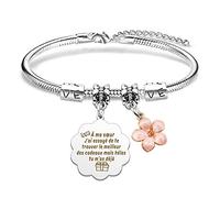 Soeur Bracelet Idee Cadeau Pour Anniversaire, Meilleure Amie, Amie et Femme