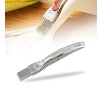 SoeUyd 1 Pièce Trancheuse à Oignons Verts, Couteau à Déchiqueter, Soie Déchiquetée le Couteau, Fabriqué en Acier Inoxydable, Gadget de Cuisine Multifonctionnel pour Une Manipulation Rapide Aliments