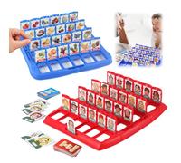 SoeUyd Qui est Ce Jeux de Societe, de Devine Qui Je suis Jeu De Société Classique Amusant Raisonnement Jeux Cartes À Deviner Jouet Plaisir pour Famille Fête Parents E Enfants