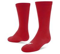 Sof Sole Baseball/Softball Over-the-Calf Team Athletic Performance Socks (2 Pair), Medium, Red