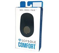 Sof Sole Coussin Gel Pour Talon - Apporte Amorti Et Soutien À La Zone Du Talon, Profil Mince S'Intègre Facilement Dans Toute Chaussure, Idéal Pour Un Style De Vie Actif, Taille Unique, Noir