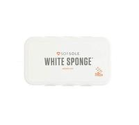 Sof Sole Éponge De Nettoyage Blanche - Restaure Instantanément La Couleur Blanche Des Chaussures, Élimine Les Rayures Et Les Marques, Idéale Pour Chaussures Sportives, Taille Unique, Blanche