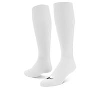Sof Sole Football Over-the-Calf Team Athletic Performance Socks (2 Pair), Large, White