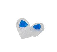 Sof Sole Gel Heel Cup - Soulagement Ciblé Du Talon Et Confort, Gel Sof Assure Un Confort Sans Volume, S'intègre Parfaitement Dans Toute Chaussure, Confort Et Soutien Personnalisés, L/XL, Blanc