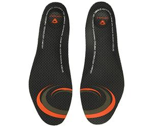 Sof Sole Insoles Men's AIRR Performance Full-Length Gel Shoe Insert, Men's 7-8.5 Black