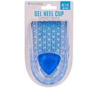 Sof Sole Men's Gel Heel Cup Shoe Insoles, Men's Size 7-12