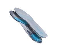 Sof Sole Semelles Gel Effect - Soutien Ciblé Pour Améliorer Le Confort Et Réduire La Fatigue Du Pied, Gel Sof Offre Un Soutien De Voûte Pour Plus De Stabilité, Idéal Pour Sportives, S/M, Gris/Bleu