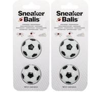 Sof Sole Sneaker Balls Déodorant & Boules Rafraîchissantes, Élimine les Odeurs de Chaussures/Sacs de Sport/Casiers, Diamètre 3,8 cm, Action Rotative Rapide, 90 Jours de Fraîcheur - Football (Lot de 2)