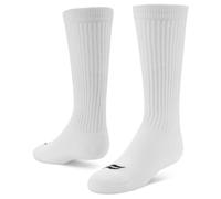 Sof Sole Soccer Over-the-Calf Team Athletic Performance Socks (2 Pair), Large, White