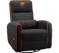 Sofa Cougar Fidom (Noir/Orange)