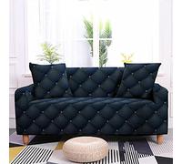 Sofa Cover Noir Housse de Canapé d'angle Extensible Spandex Couvre Canapé 3 Places Antidérapante Couvre Canape Lavable Universelle Housse de Canape 3 Places Recouvre Canape