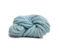 Sofa Fil de Coton Epais 1 Kg Fil Itinérant En Feutre Super Épais, Naturel Bon Marché, Couverture À Tricoter, Rotatif, Fournitures Tricotées La Main(Lake blue)