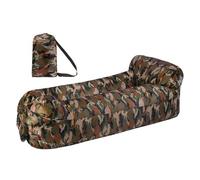 Sofa Gonflable - Sofa D'air Imperméable À L'eau Avec Le Paquet Portatif - Lit D'air De Hamac Gonflable De Fainéant Paresseux Pour Cour, Lac, Plage, Camping, Pique-niques Et Les Festivals De Musique