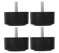 Sofa Jamen, 4pcs 35 mm Hauteur Ronde Pied Perf Armoire Meubles Accessoires Polyvalents