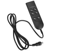 Sofa Lift Controller | Round Button for Single Motor Recliners/Massage Chairs/Home Appliances | Direct Drive Plug - in Design, No Control Box Needed | Sturdy ABS Construction