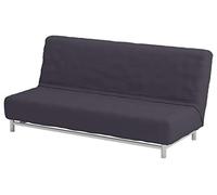 Sofa Pro The Heavy Cotton Beddinge Lovas Housse de canapé-lit est Compatible avec IKEA Beddinge Sleeper, Une Housse de Rechange de qualité pour futon (Gris foncé)