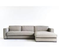 Sofaconvert Canapé 3 places en tissu + méridienne maxi - 180 x 126 cm - MYLOR2PLCOFFRE