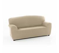 SOFAKOVER® Housse de canapé Pocket Super élastique, pour canapé 2 Places, au Design Exclusif, Respirante, Confortable et Durable, Facile à Installer Dimensions : 140-180 cm. Couleur Beige