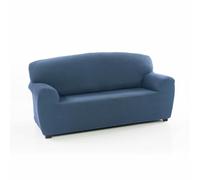 SOFAKOVER® Housse de canapé Pocket Super élastique, pour canapé 2 Places, au Design Exclusif, Respirante, Confortable et Durable, Facile à Installer, 140-180 cm, Bleu Ciel