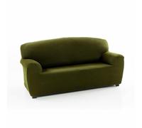 Sofakover® Housse de canapé Pocket Super élastique, pour canapé 4 Places, au Design Exclusif, Respirante, Confortable et Durable, Facile à Installer. Dimensions 220-260 cm. Couleur Vert