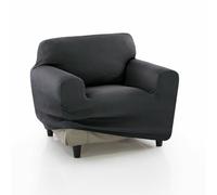 SOFAKOVER® Housse pour canapé Pocket Super élastique, Housse de canapé 1 Place, au Design Exclusif, Respirante, Confortable et Durable, Facile à Installer, 70 à 110 cm, Gris