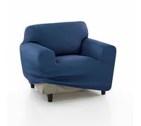 SOFAKOVER® Housse pour canapé Pocket Super élastique, Housse de canapé 1 Place, au Design Exclusif, Respirante, Confortable et Durable, Facile à Installer, 70 à 110 cm, Bleu