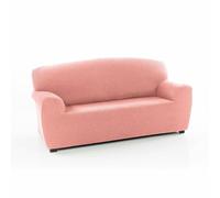 SOFAKOVER® Housse pour canapé Pocket Super élastique, Housse de canapé 3 Places, Design Exclusif, Respirante, Confortable et Durable, Housse de canapé, Facile à Installer, 180-220 cm, Rose Clair