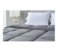 Sofareva - Couette Luxe Grise 200x200 cm | Thermorégulatrice | Garnissage 100% microfibre