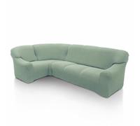 SOFASKINS Housse de canapé d'angle Super élastique, Lavable, de Haute qualité, Respirante, Confortable et Durable, Facile à Installer, Dimensions (340-540 cm), Couleur Turquoise