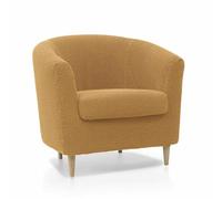 SOFASKINS® Housse pour Fauteuil - Housse de canapé Super élastique - Design Exclusif - Respirant et Durable - Facile à Installer - 60-90 cm - Jaune