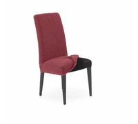 SOFASKINS® Lot de 2 Housses de chaises de Salle à Manger Super élastiques, Design Exclusif, Respirantes et durables, Housses de chaises avec Dossier Facile à Installer, 40-60 cm, Couleur Fuchsia
