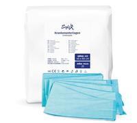 Sofex Alèses jetables 40x60 cm - 100 pièces, 5 Couches - alèses médicales de lit Incontinence, alèse jetable pour bébé, alèse pour Chien, alèses jetables absorbantes, Anti-fuites et antidérapantes