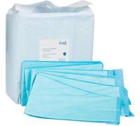 Sofex Alèses jetables 40x60 cm - 50 pièces, 5 Couches - alèses médicales de lit Incontinence, alèse jetable pour bébé, alèse pour Chien, alèses jetables absorbantes, Anti-fuites et antidérapantes