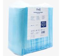 Alèses jetables 50 pièces 60x90cm bleu 6 plis, absorbance, Alèses de protection de literie