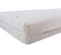 Soffim Molleton imperméable 100% Polyester couplé à Film PVC, Blanc 140 x 220 cm Bianco