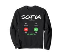Sofia Appelle et Je Dois partir en Bulgarie en Voyage Sweatshirt