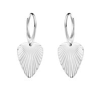 SOFIA MILANI - Boucles d'Oreilles pour Femme en Argent 925 - Boucle d'Oreille Pendantes en Forme de Feuille - E2637
