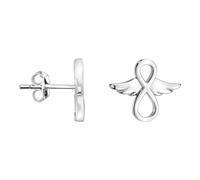 SOFIA MILANI - Boucles d'Oreilles pour Femme en Argent 925 - Clou d'Oreille en Forme d'Ange - E0791
