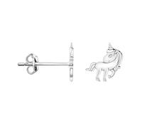 SOFIA MILANI - Boucles d'Oreilles pour Femme en Argent 925 - Clou d'Oreille en Forme de Licorne - 21121